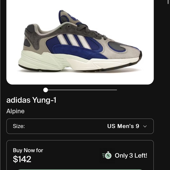 adidas Yung-1 Alpine - Picture 6 of 7